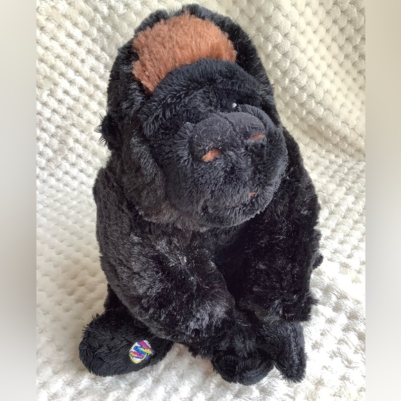 GANZ Webkinz HM335 Plush Silverback Gorilla Stuffed Animal Toy No Code 🦍 - Picture 9 of 15